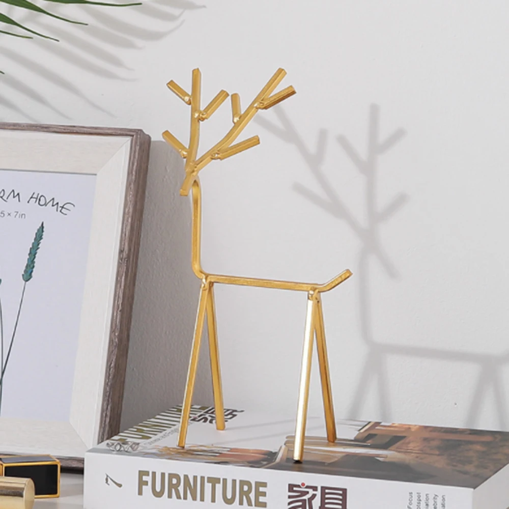 Iron Geometric Deer Jewelry Rack Creative Home Table Earrings Necklace Storage Display Stand
Iron Geometric Deer Jewelry Rack Creative Home Table Earrings Necklace Storage Display Stand