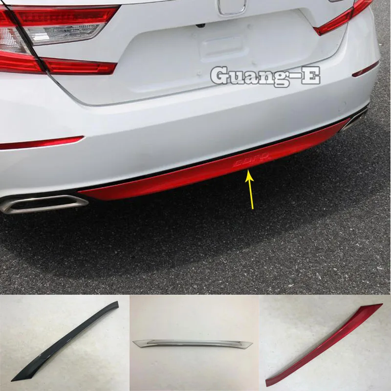 Car Styling Body Cover Protection Bumper Trim Rear Back Tail Bottom 1pcs For Honda Accord Sedan 10th 2018 2019 2020 
Car Styling Body Cover Protection Bumper Trim Rear Back Tail Bottom 1pcs For Honda Accord Sedan 10th 2018 2019 2020