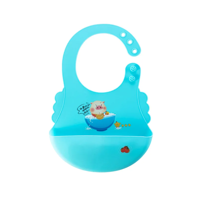 Baby Food Grade Silicone Bib Waterproof Oil Proof Adjustable 3 Color Cartoon Soft Silicone Kids Girl Boy Bibs
Baby Food Grade Silicone Bib Waterproof Oil Proof Adjustable 3 Color Cartoon Soft Silicone Kids Girl Boy Bibs