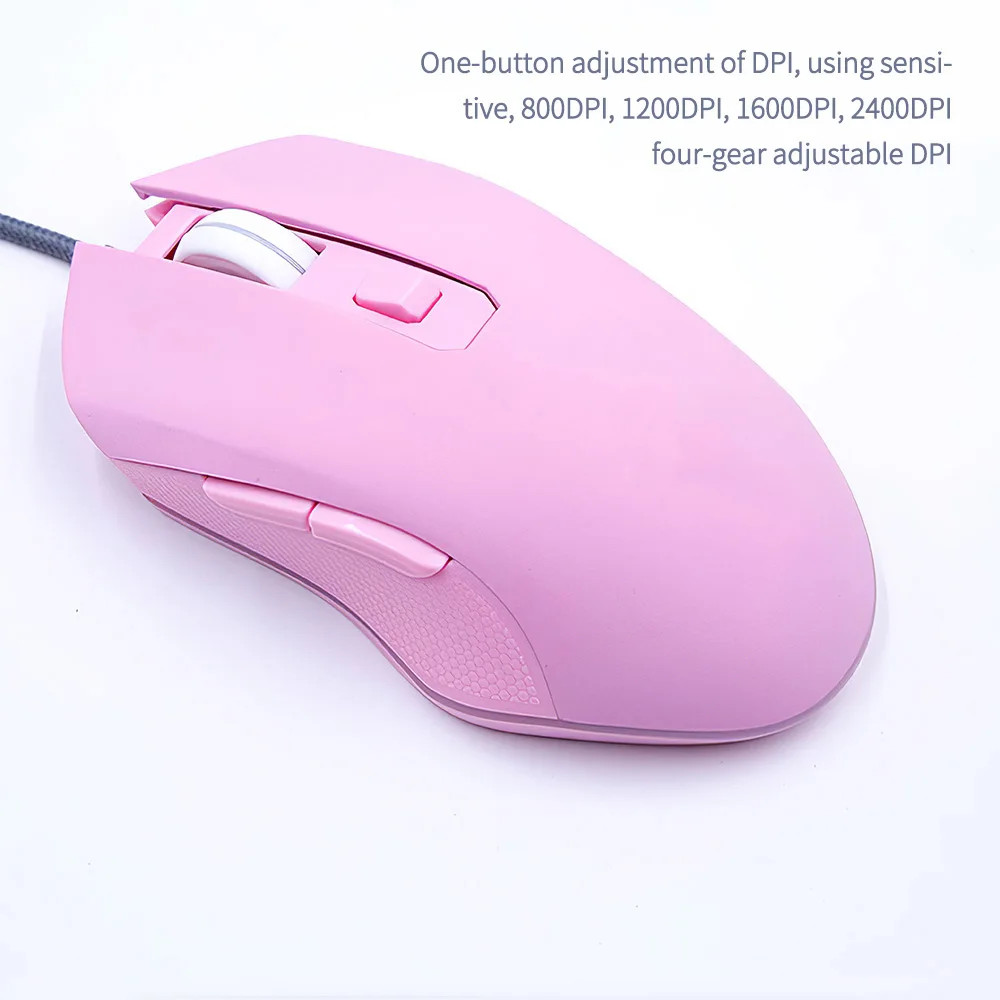 Wired Optical Gaming Mouse Adjustable Computer Mice USB Cable Silent Mouse For Laptop PC DPI Adjustment 800-1200-1600-2400 2021
Wired Optical Gaming Mouse Adjustable Computer Mice USB Cable Silent Mouse For Laptop PC DPI Adjustment 800-1200-1600-2400 2021