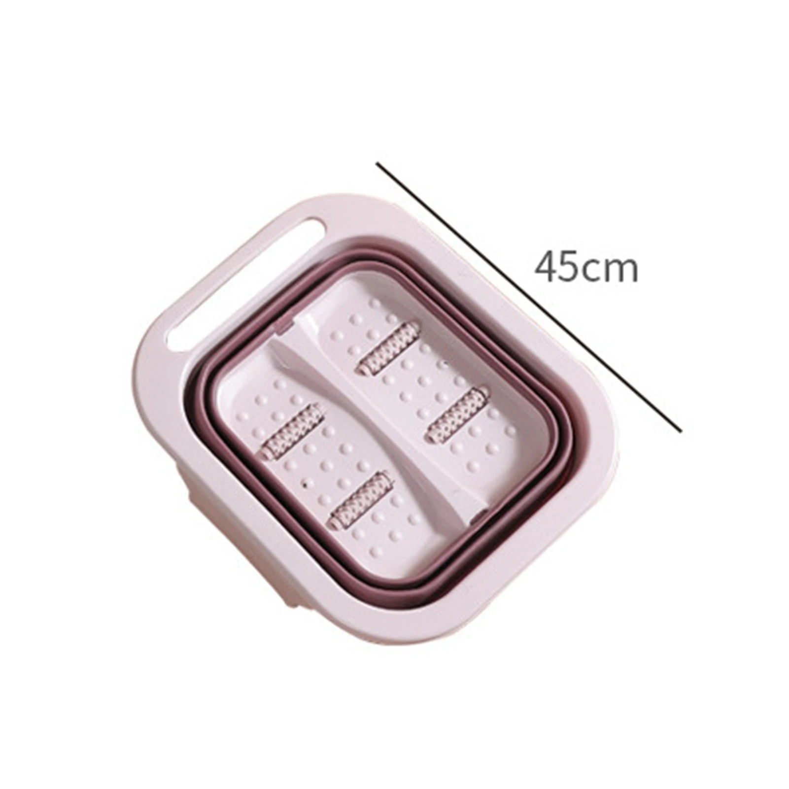 Foldable Water Container Home Spa Foot Bath Soaking Tub with Massaging Roller Hot Water Tub Massage Bath Foot bath barrel
Foldable Water Container Home Spa Foot Bath Soaking Tub with Massaging Roller Hot Water Tub Massage Bath Foot bath barrel