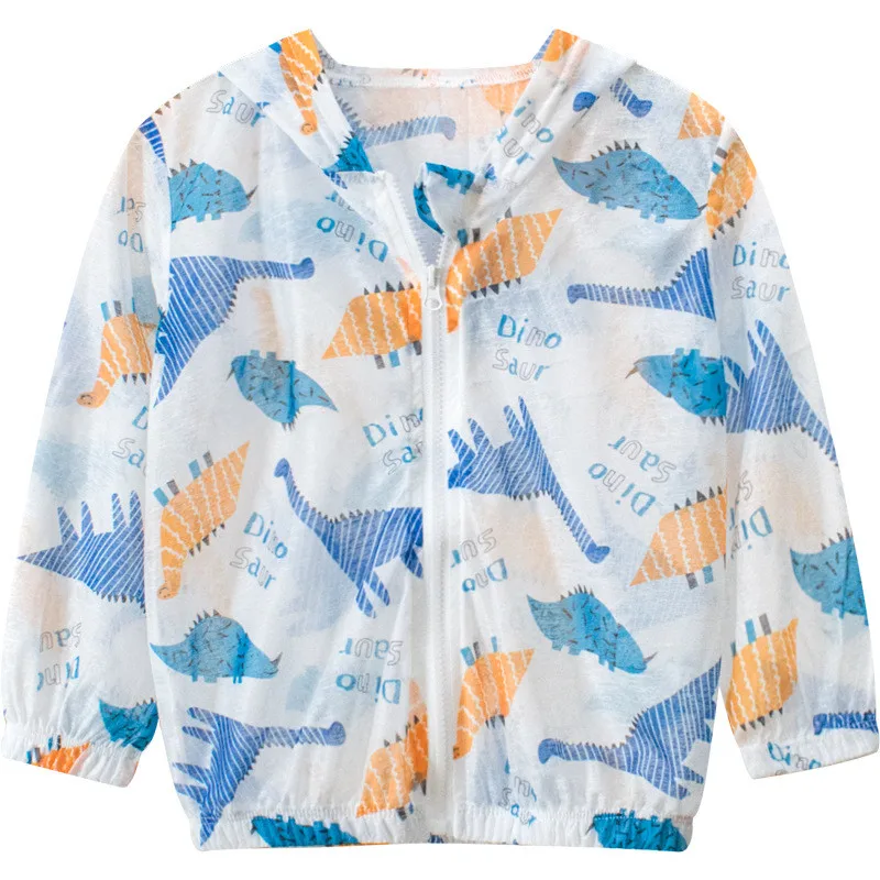 Summer baby boy Coat fashion kids Sun protection clothing Ultra-thin breathable sweat Cartoon blue dinosaur childrens coat
Summer baby boy Coat fashion kids Sun protection clothing Ultra-thin breathable sweat Cartoon blue dinosaur childrens coat