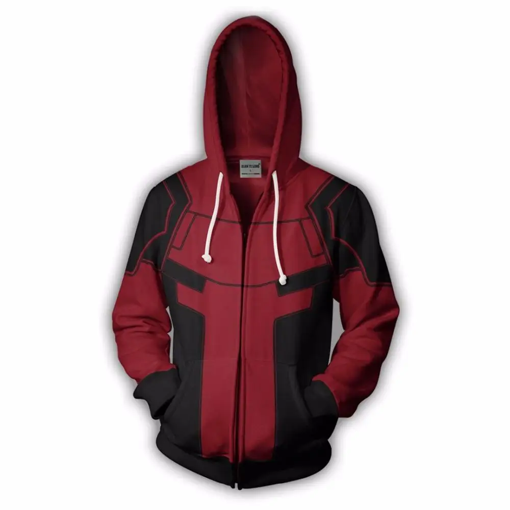 Men's Hoodies Sweatshirts Deadpool Style 2021 Spring Casual Harajuku Anime Cosplay Clothing 3D Printed Zipper Oversizes Hoodie
Men's Hoodies Sweatshirts Deadpool Style 2021 Spring Casual Harajuku Anime Cosplay Clothing 3D Printed Zipper Oversizes Hoodie