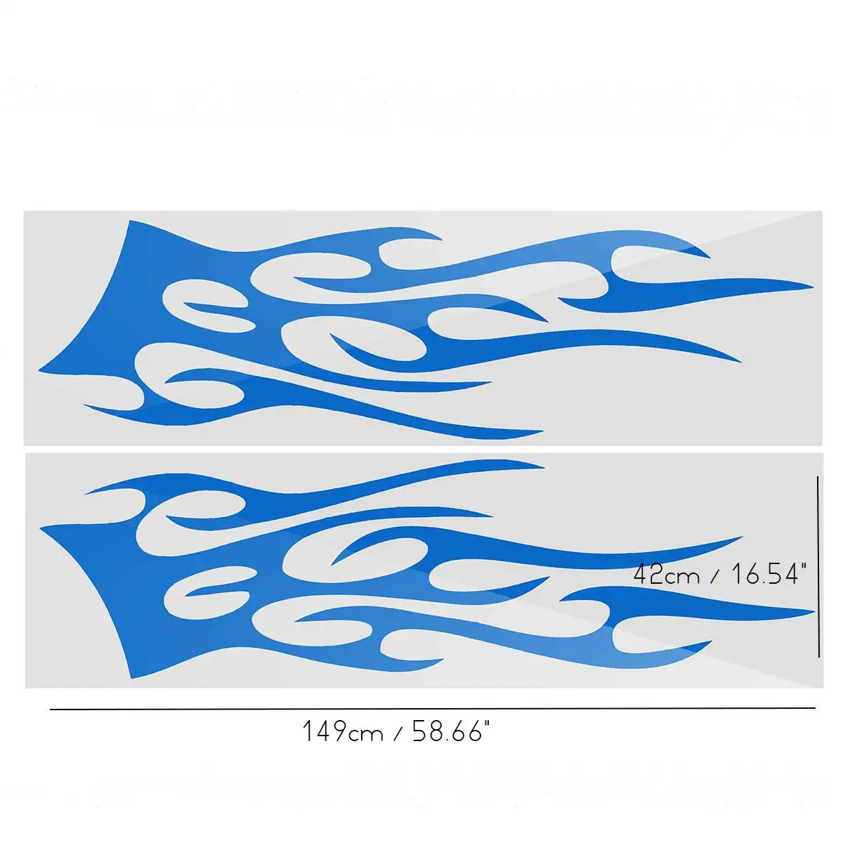 New 149cm*42cm Universal Car 3D Sticker Full Body Vinyl Decal Stickers Racing Sports Side Strips DIY Decoration
New 149cm*42cm Universal Car 3D Sticker Full Body Vinyl Decal Stickers Racing Sports Side Strips DIY Decoration