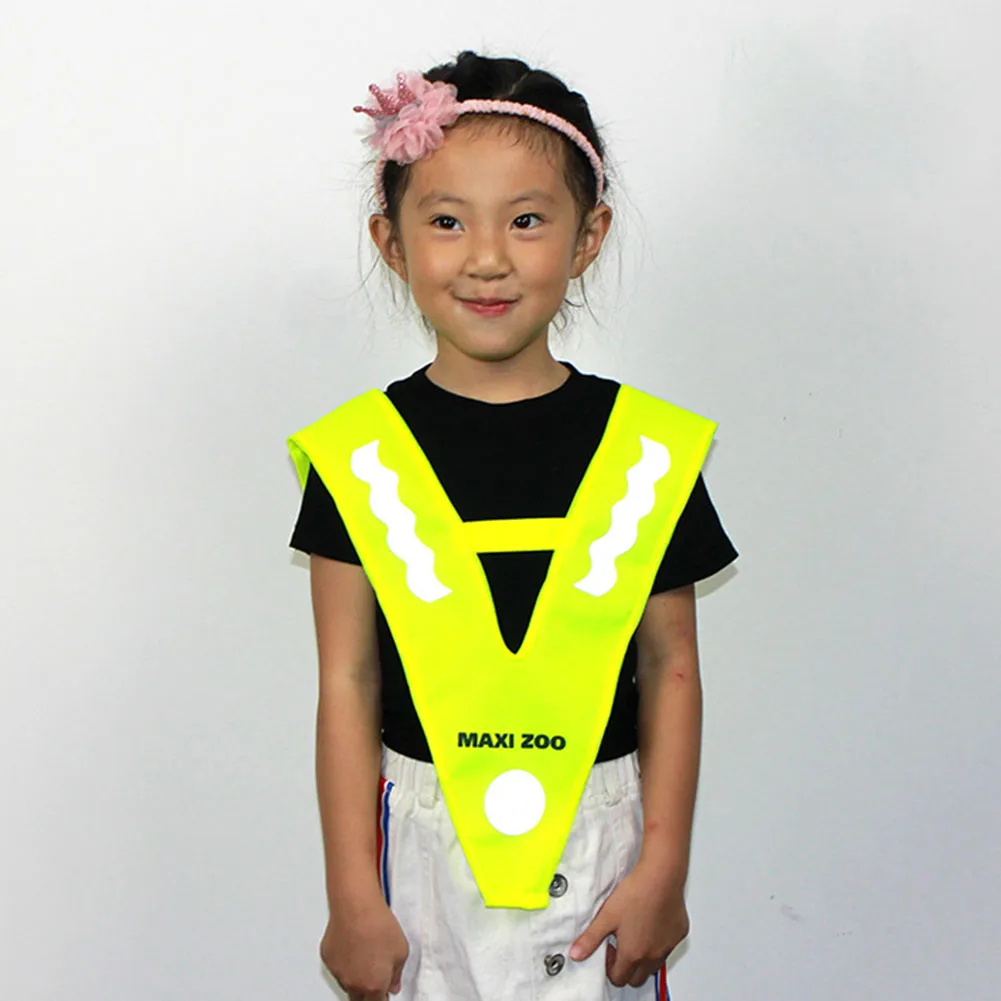 Night Security Children Reflective Vest Running Cycling Students Fluorescent Yellow Road Traffic Safety V Shaped Free Size
Night Security Children Reflective Vest Running Cycling Students Fluorescent Yellow Road Traffic Safety V Shaped Free Size