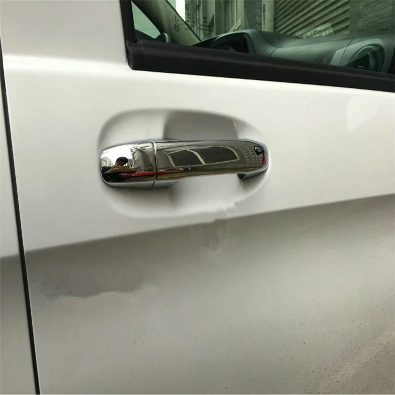 WELKINRY for Benz V-CLASS V-Klasse W447 2014 2015 2016 2017 2018 2019 v220d V250 chrome exterior car door handle doorknob trim
WELKINRY for Benz V-CLASS V-Klasse W447 2014 2015 2016 2017 2018 2019 v220d V250 chrome exterior car door handle doorknob trim