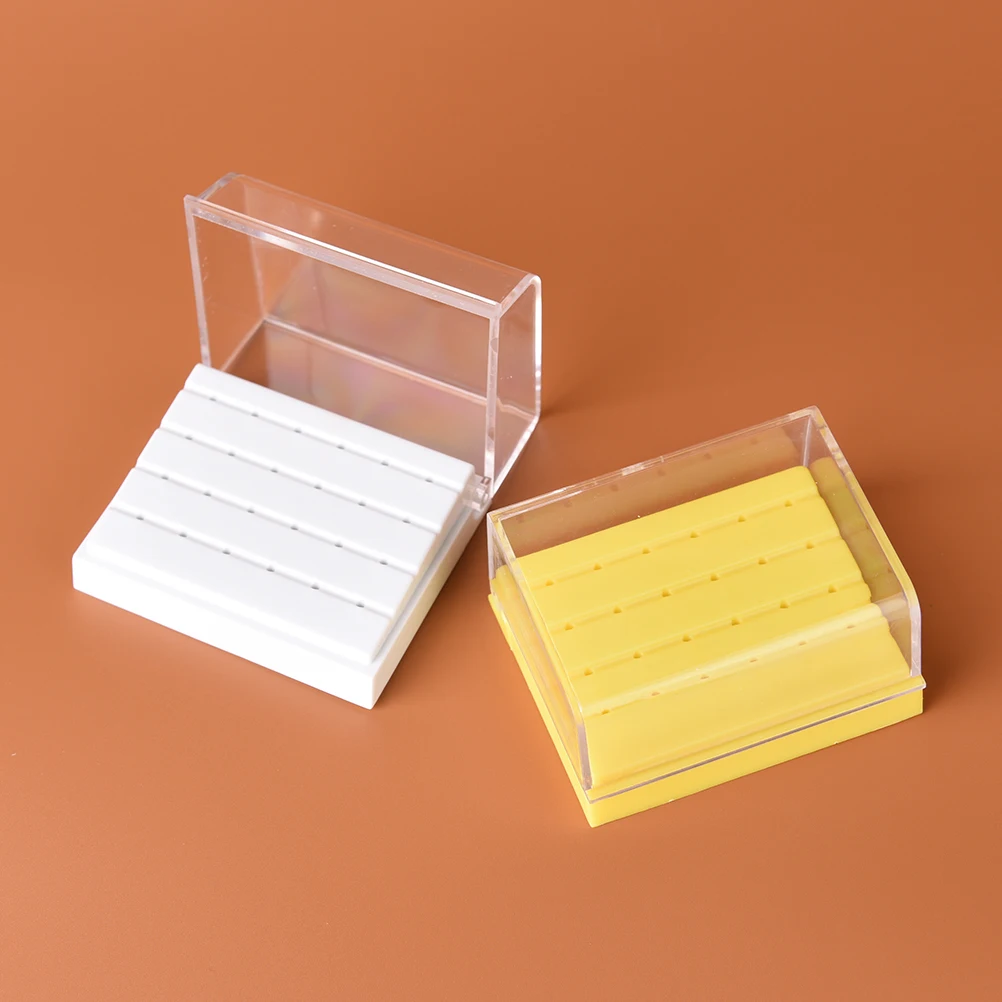 New 24 Holes Dental Bur Holder Drills Case Box Plastic Dentist Lab Equipment Random Color Disinfection Carbide Burs Block
New 24 Holes Dental Bur Holder Drills Case Box Plastic Dentist Lab Equipment Random Color Disinfection Carbide Burs Block