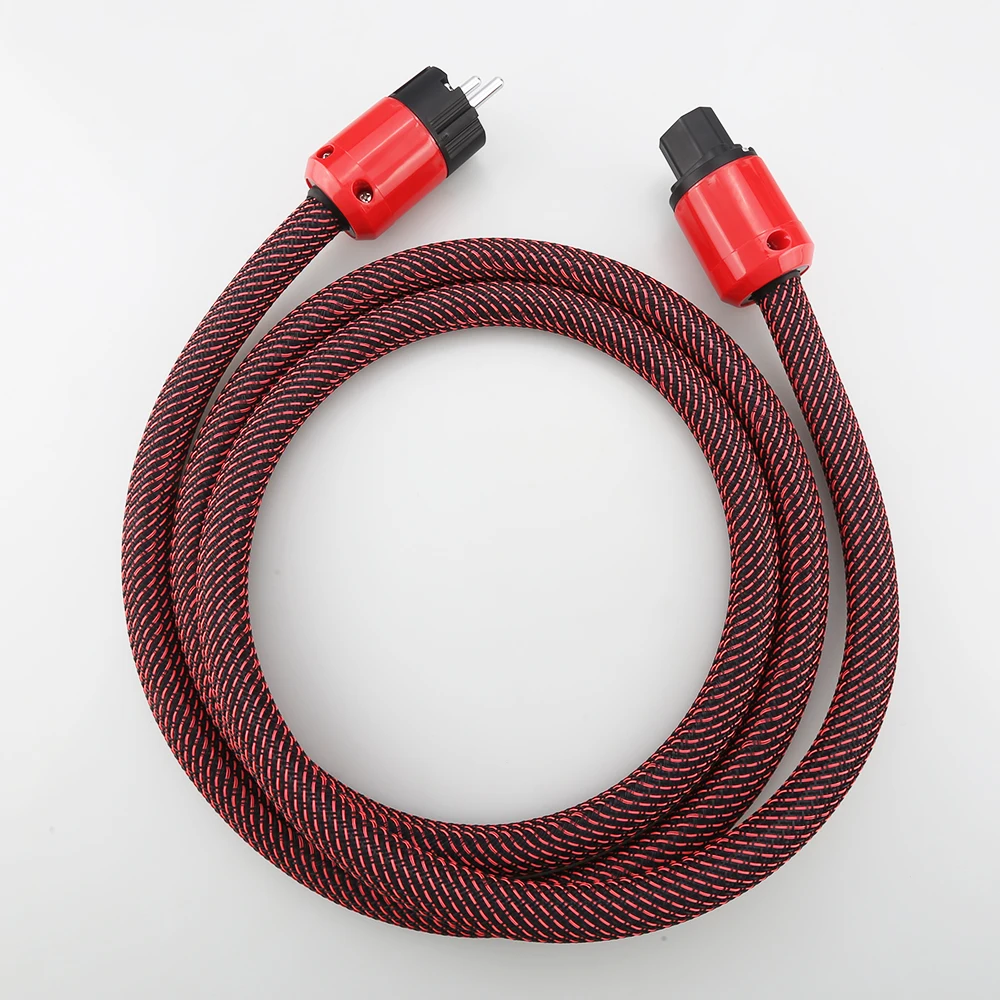 HI-End US EU Schuko Power Cable 5N OFC AC Mains Power Cord HIFI Power Cable For Amplifier, DV/AV Audiophile Subwoofer
HI-End US EU Schuko Power Cable 5N OFC AC Mains Power Cord HIFI Power Cable For Amplifier, DV/AV Audiophile Subwoofer