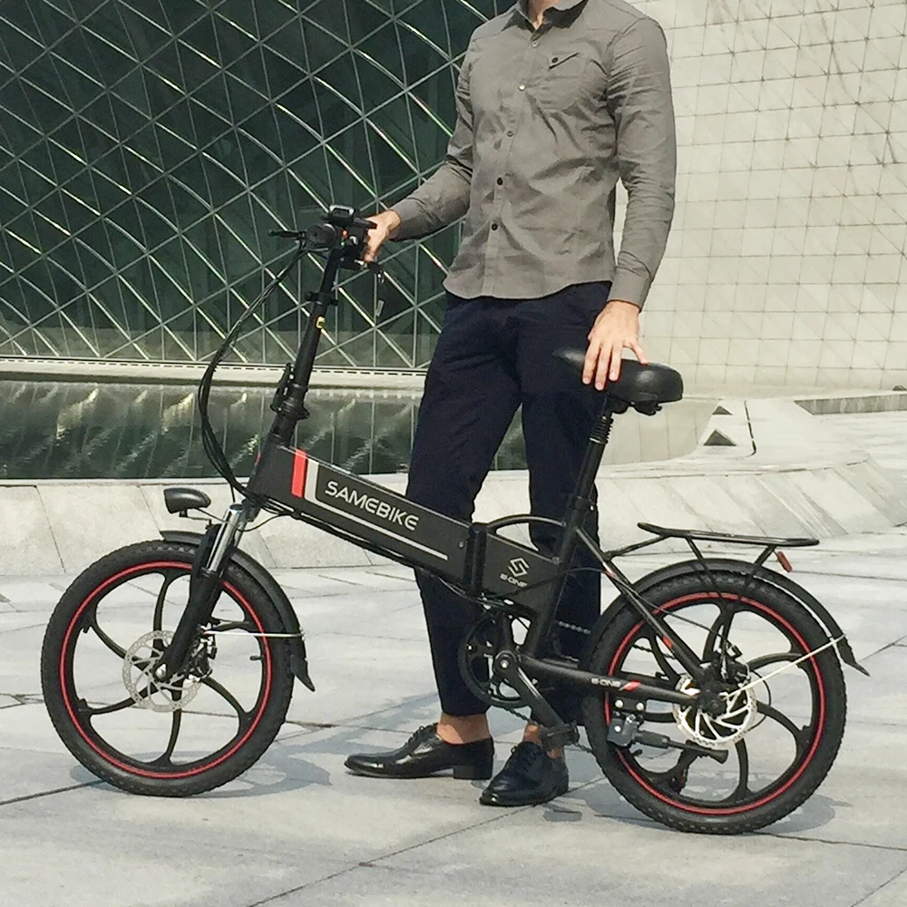 SAMEBIKE 20LVXD30 20 Inch Folding Electric Bike Power Assist E-Bike Scooter 350W Motor Conjoined Rim 48V 10.4AH 35km/h EU/UK
SAMEBIKE 20LVXD30 20 Inch Folding Electric Bike Power Assist E-Bike Scooter 350W Motor Conjoined Rim 48V 10.4AH 35km/h EU/UK