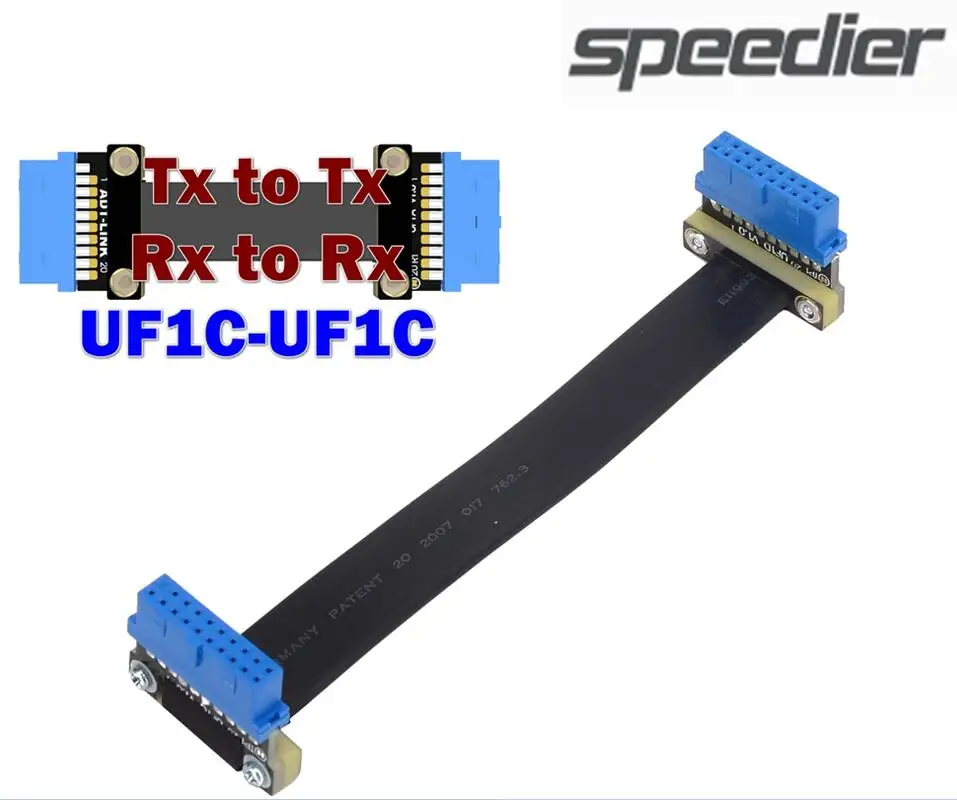 Новинка, полная скорость FPV USB 3.0 Type-E, угловой переходник 90 градусов, плоский Удлинительный кабель с лентой FPC USB3.0 на контактов, защита от элек...
Новинка, полная скорость FPV USB 3.0 Type-E, угловой переходник 90 градусов, плоский Удлинительный кабель с лентой FPC USB3.0 на контактов, защита от элек...