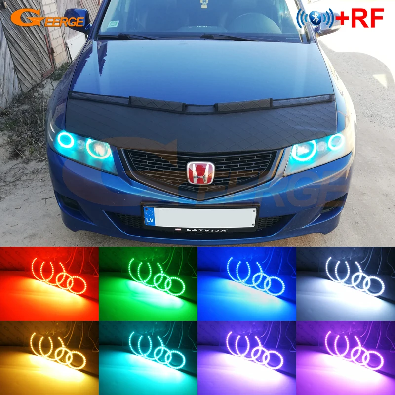 RF Bluetooth APP Multi-Color Ultra bright RGB LED Angel Eyes kit For honda accord CL7 CL9 CM2 2002 2003 2004 2005 2006 2007 2008
RF Bluetooth APP Multi-Color Ultra bright RGB LED Angel Eyes kit For honda accord CL7 CL9 CM2 2002 2003 2004 2005 2006 2007 2008