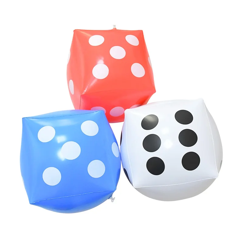 30cm Inflatable Dice Balloon Multi Color Blow-Up Cube Big Dice Stage Game Prop Indoor and Outdoor Party Swimming Pool Beach Toys 
30cm Inflatable Dice Balloon Multi Color Blow-Up Cube Big Dice Stage Game Prop Indoor and Outdoor Party Swimming Pool Beach Toys