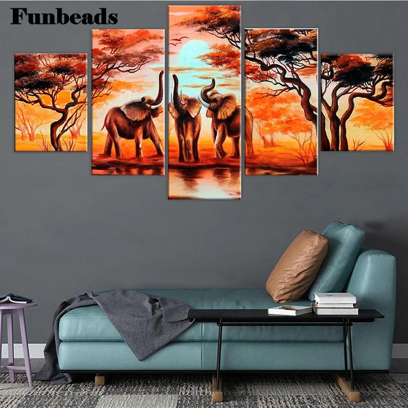 5 piece diamond embroidery Elephant Animal mosaic diamond paintings squareround drill stitch cross Africa Wild Scenery FF3984
5 piece diamond embroidery Elephant Animal mosaic diamond paintings squareround drill stitch cross Africa Wild Scenery FF3984