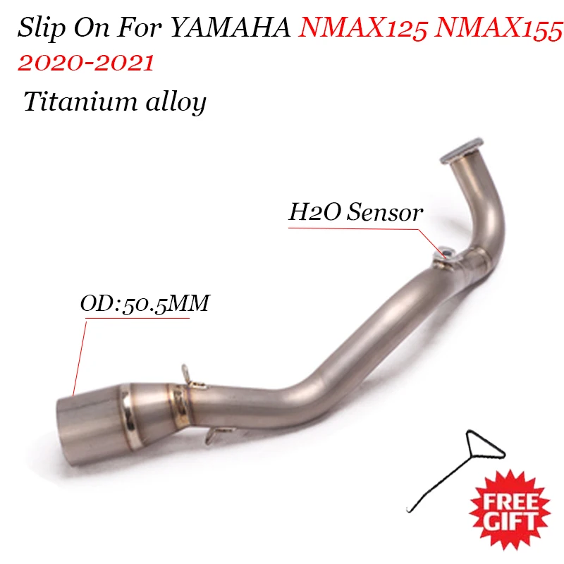 Для YAMAHA NMAX125 NMAX155 NMAX 125 155 2020-2021 2015-2017 система выхлопных газов мотоцикла изменить