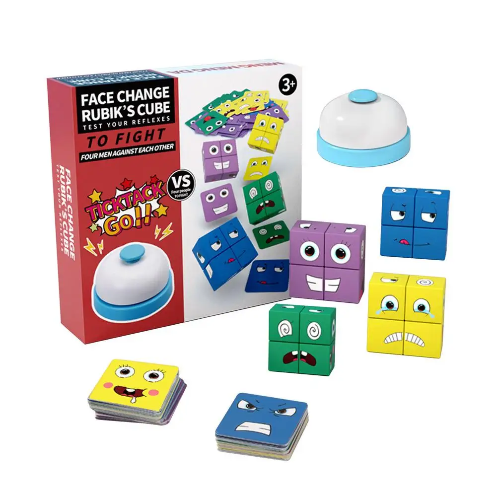 Newest Arrival Cartoon Cube Face Changing Cube Building Blocks Cube Montessori Anxiety Stress Relief Toys For Children Toys
Newest Arrival Cartoon Cube Face Changing Cube Building Blocks Cube Montessori Anxiety Stress Relief Toys For Children Toys
