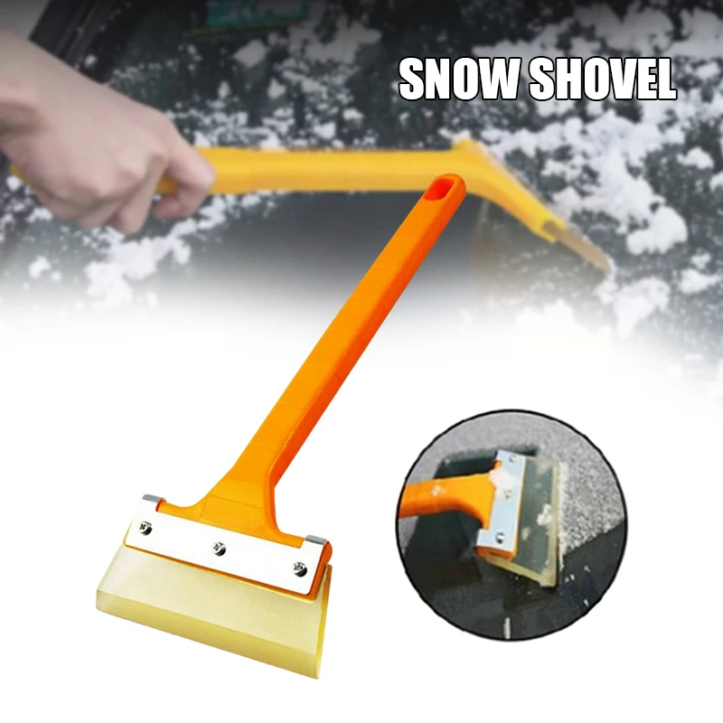 Multipurpose Snow Scraper Widen Metal Blades ABS Anti-slip Handle Car Windsheild Snow Shovel Ice Scraper Free Garden Tools
Multipurpose Snow Scraper Widen Metal Blades ABS Anti-slip Handle Car Windsheild Snow Shovel Ice Scraper Free Garden Tools