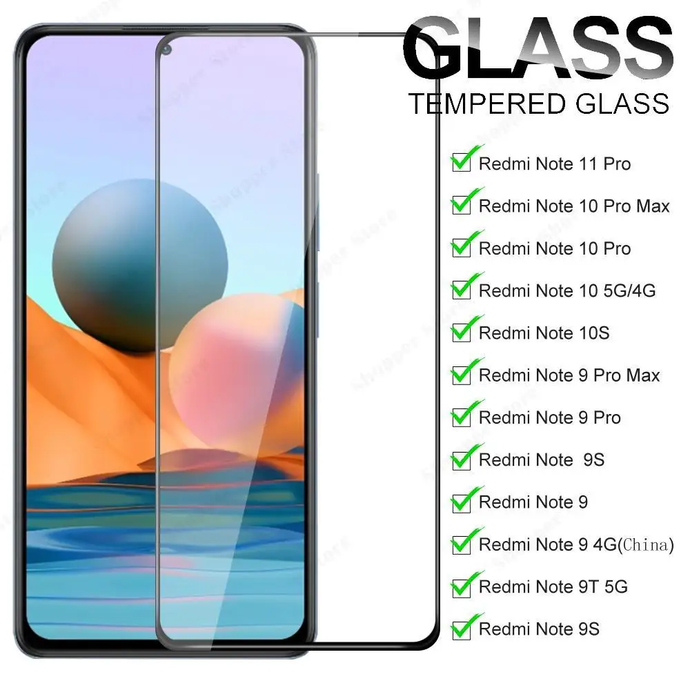 Защитное стекло с полным покрытием экрана Redmi Note 11 10 Pro, защитное закаленное стекло для Xiaomi Redmi Note 11, 10, 9 Pro, Max 10S, 9T, 9S, пленка
Защитное стекло с полным покрытием экрана Redmi Note 11 10 Pro, защитное закаленное стекло для Xiaomi Redmi Note 11, 10, 9 Pro, Max 10S, 9T, 9S, пленка
