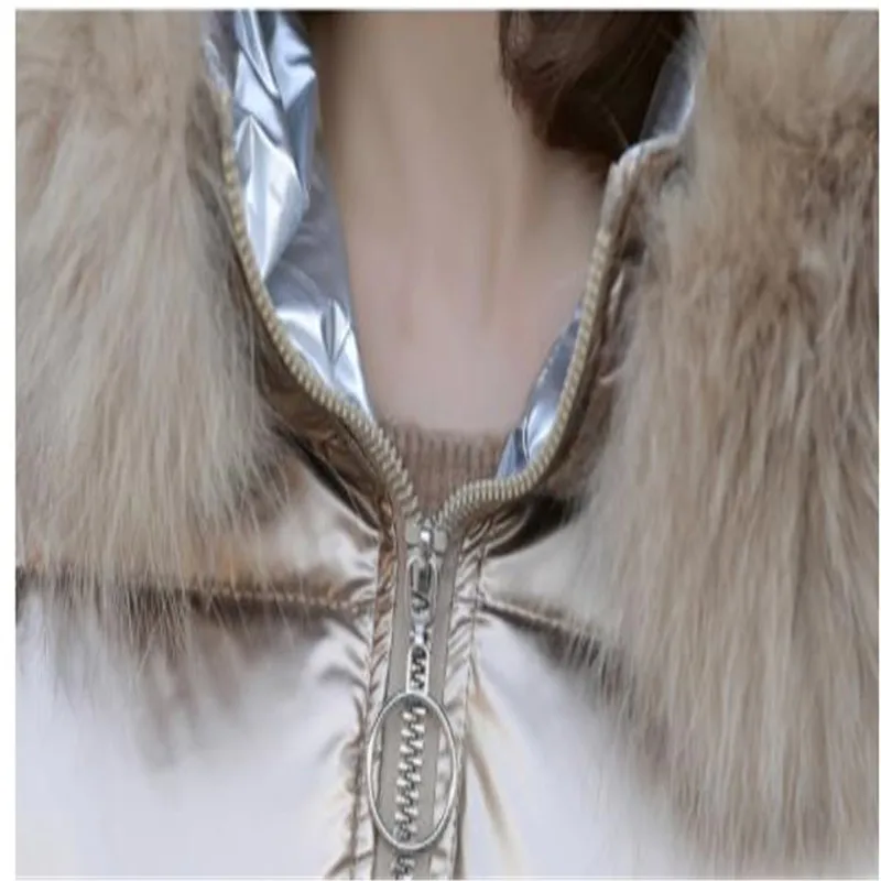 Cool Glossy Winter Women Jacket Solid Color Down Parkas Lady Hooded Colorful Fur Collar Thick Snow Wear 2019 Manteau Femme M185
Cool Glossy Winter Women Jacket Solid Color Down Parkas Lady Hooded Colorful Fur Collar Thick Snow Wear 2019 Manteau Femme M185