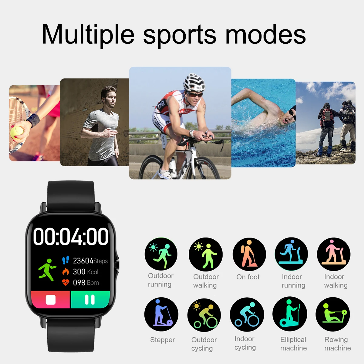 DT94 SmartWatch Men Bluetooth Call 1.78 Screen Fitness Tracker Blood Pressure ECG Sport Call Reminder Women SmartWatch PK P8 P10
DT94 SmartWatch Men Bluetooth Call 1.78 Screen Fitness Tracker Blood Pressure ECG Sport Call Reminder Women SmartWatch PK P8 P10