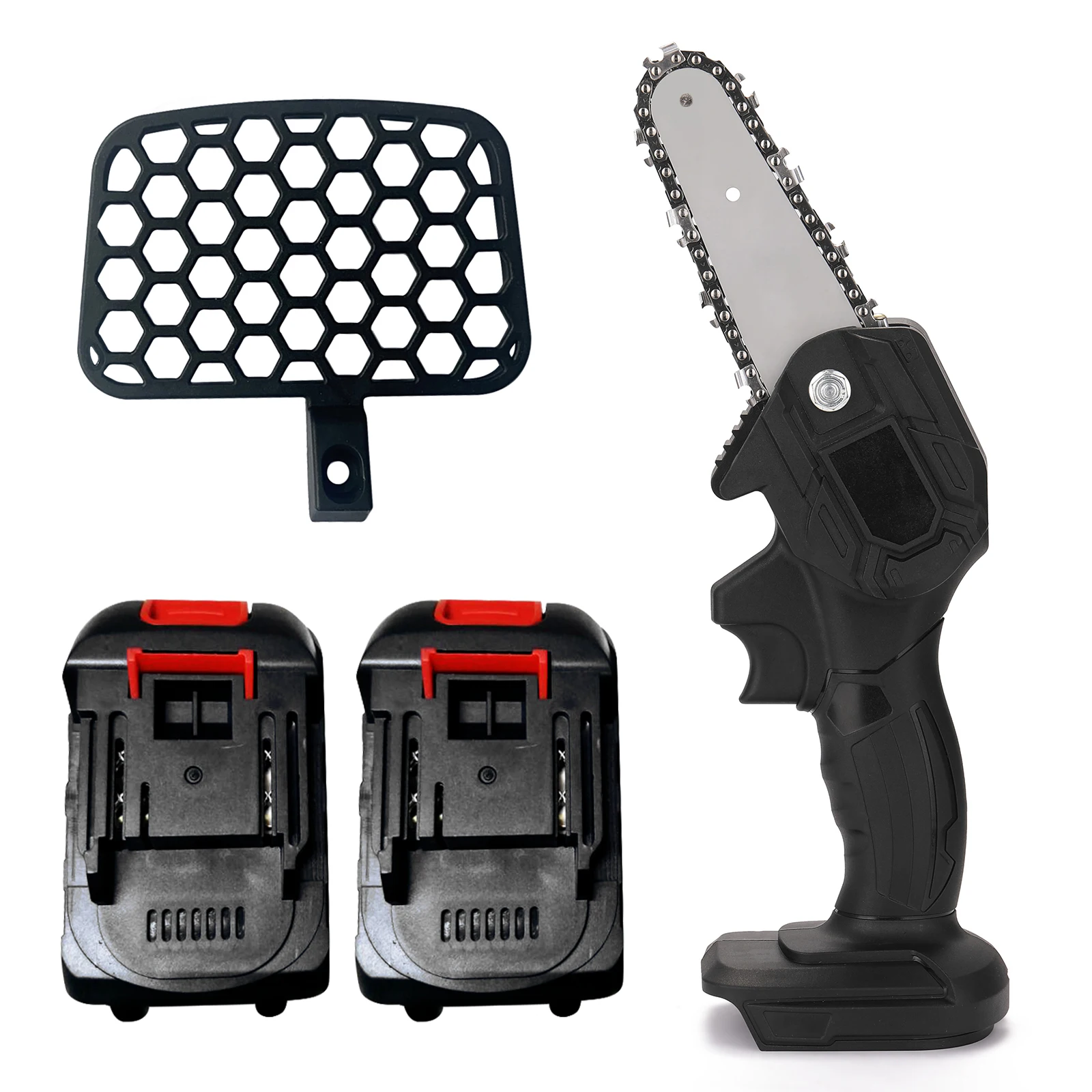 Electric Chain Saw Electric Pruning Saw Rechargeable Small Electric Saws Mini Brushed Woodworking Electric Saw Garden Logging
Electric Chain Saw Electric Pruning Saw Rechargeable Small Electric Saws Mini Brushed Woodworking Electric Saw Garden Logging
