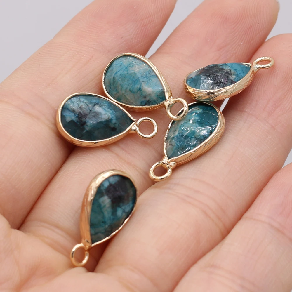 New Product Natural Crystal Semi-precious Stone Drop-shaped Exquisite Pendant Making DIY Fashion Charm Necklace Bracelet Jewelry
New Product Natural Crystal Semi-precious Stone Drop-shaped Exquisite Pendant Making DIY Fashion Charm Necklace Bracelet Jewelry