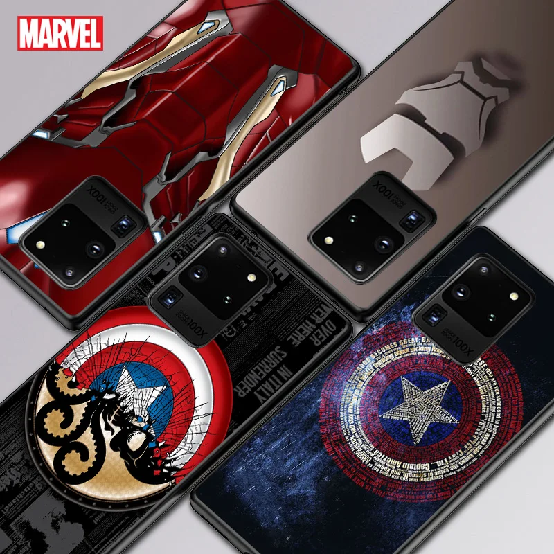 Marvel Superhero Logo For Samsung A01 02 02S 11 12 21 21S 22 31 32 41 42 51 72 S20 Ultra Plus 4G 5G Black Soft phone Case
Marvel Superhero Logo For Samsung A01 02 02S 11 12 21 21S 22 31 32 41 42 51 72 S20 Ultra Plus 4G 5G Black Soft phone Case