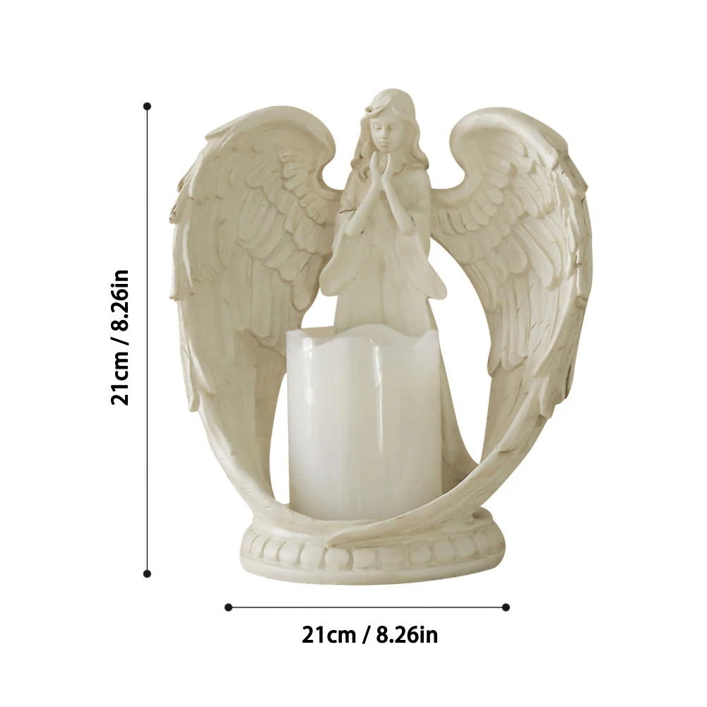Home Decoration Wedding Gift Practical Living Room Bedroom TV Cabinet Angel Electronic Candle Holder
Home Decoration Wedding Gift Practical Living Room Bedroom TV Cabinet Angel Electronic Candle Holder