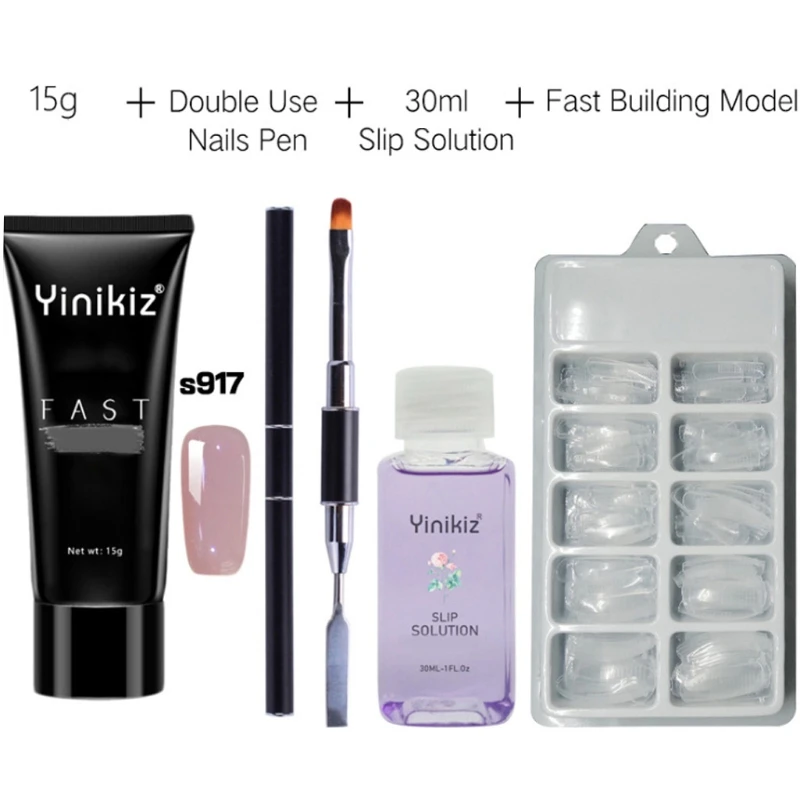 Extend Builder Gel Double Brush Nail Tool Fake Tips thick jell gel slip solution
Extend Builder Gel Double Brush Nail Tool Fake Tips thick jell gel slip solution