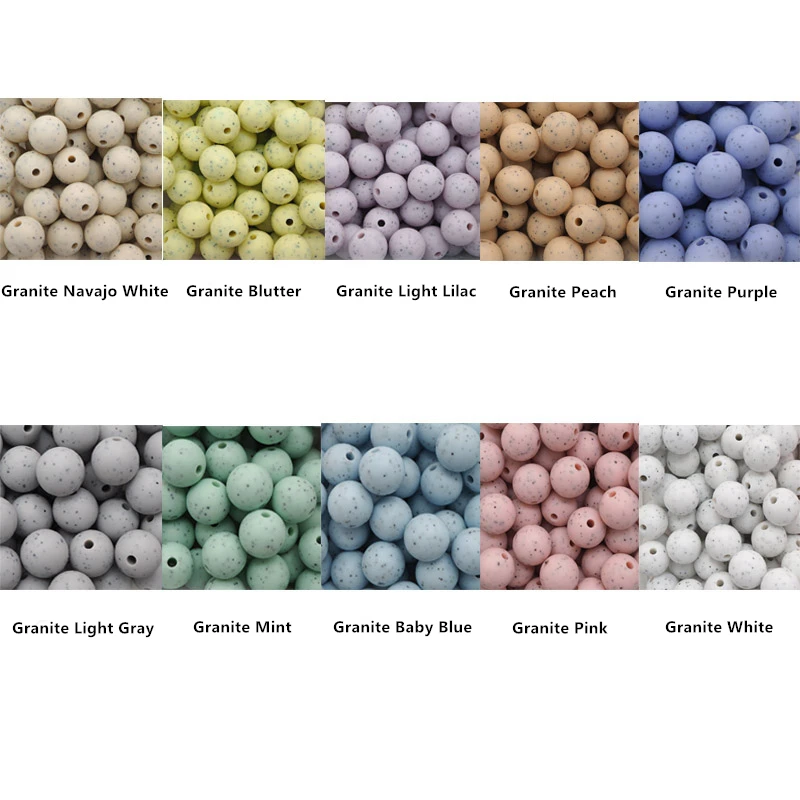 Chenkai 12mm 1000PCS Silicone Beads Baby Shower Teething Infant Baby Round Beads DIY Infant Pacifier Chain Necklace Making
Chenkai 12mm 1000PCS Silicone Beads Baby Shower Teething Infant Baby Round Beads DIY Infant Pacifier Chain Necklace Making