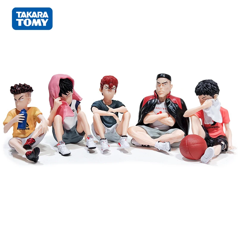 8Cm 5Pcs/set Slam Dunk Figure Toy Sakuragi Hanamichi Pvc Collection Model Anime Sitting Posture Action & Figurel Toys for Child
8Cm 5Pcs/set Slam Dunk Figure Toy Sakuragi Hanamichi Pvc Collection Model Anime Sitting Posture Action & Figurel Toys for Child
