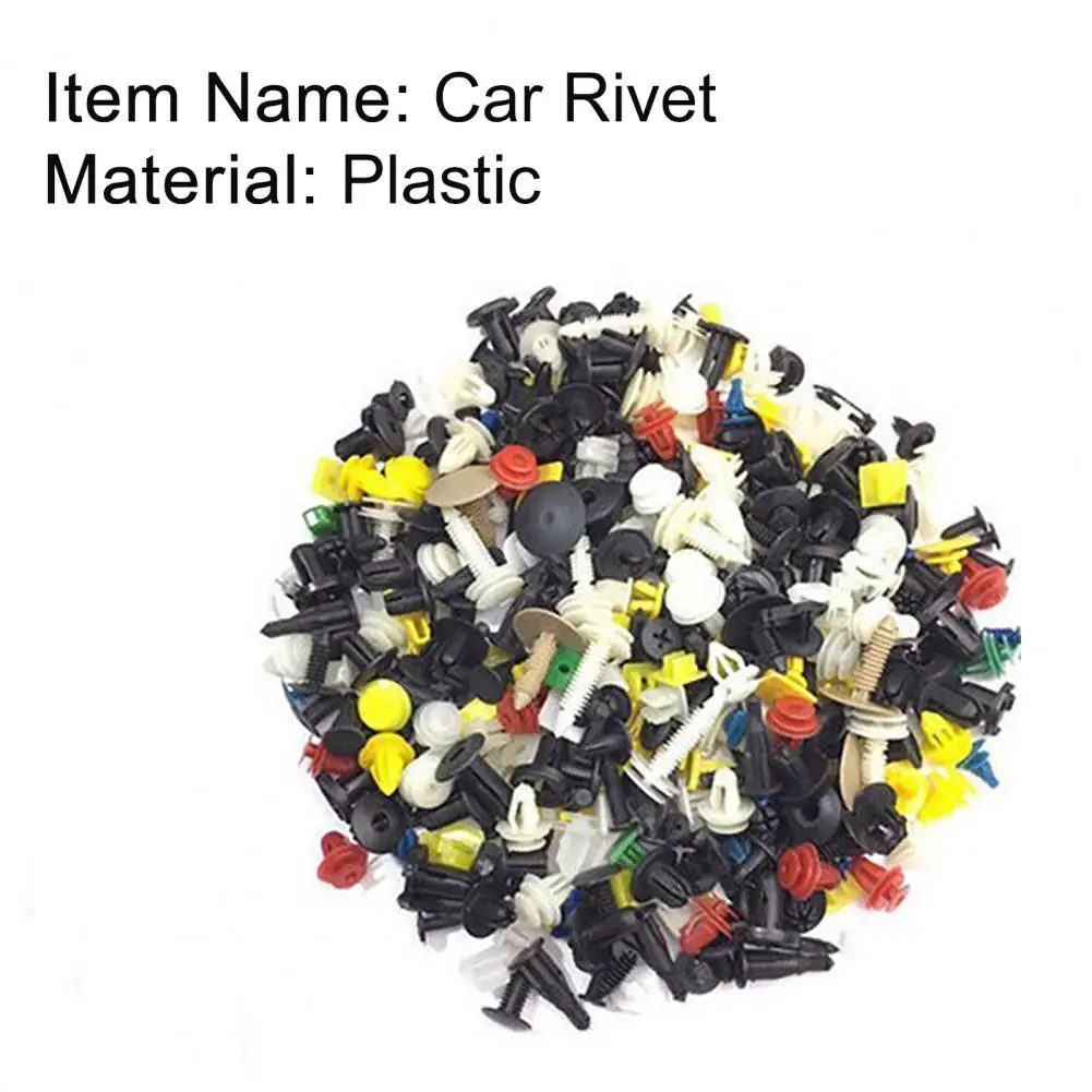 200Pcs Universal Mixed Color Car Fastener Bumper Door Panel Clips Rivets for Trains Planes Truck Auto Fastener & Clip 
200Pcs Universal Mixed Color Car Fastener Bumper Door Panel Clips Rivets for Trains Planes Truck Auto Fastener & Clip