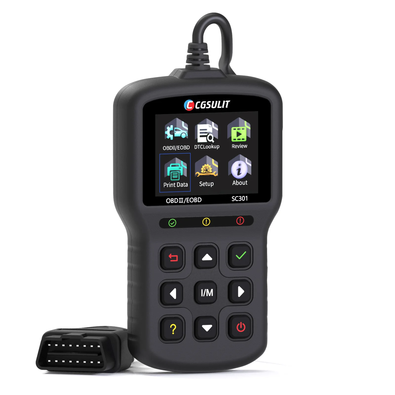 Автомобильный ключ программатор сканирующий инструмент CGsulit SC301 CAN OBDII/EOBD считыватель кодов инструмент двигателя для I/M и DTCs readiness
Автомобильный ключ программатор сканирующий инструмент CGsulit SC301 CAN OBDII/EOBD считыватель кодов инструмент двигателя для I/M и DTCs readiness