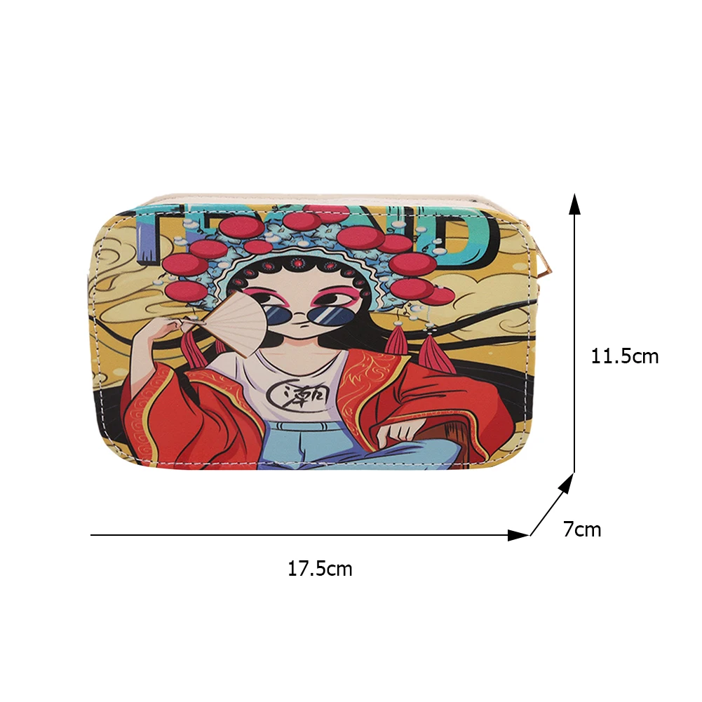 Women Fashion Designer Graffiti Printing Shoulder Crossbody Bag with Thin Chain Casual All-match PU Leather Mini Square Handbags
Women Fashion Designer Graffiti Printing Shoulder Crossbody Bag with Thin Chain Casual All-match PU Leather Mini Square Handbags