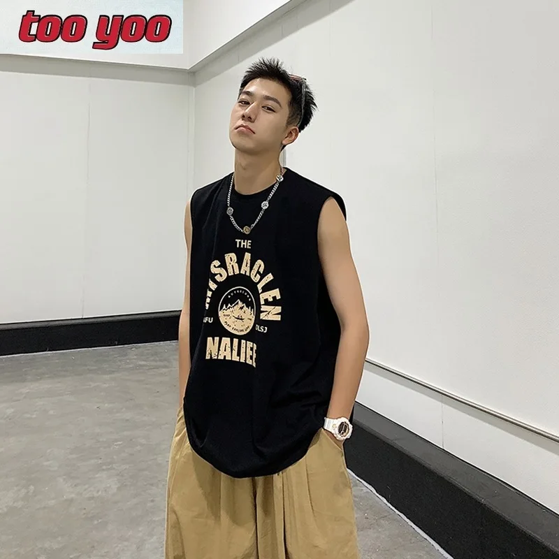 2021 sports vest men's trendy ins personality hip-hop sleeveless t-shirt summer outside wearing tide card bumpy shoulder trend
2021 sports vest men's trendy ins personality hip-hop sleeveless t-shirt summer outside wearing tide card bumpy shoulder trend