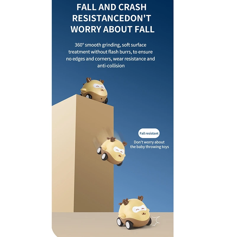 Ainimal Pull Back Inertial Car Toys Shinning Lights Model for Baby Kids
Ainimal Pull Back Inertial Car Toys Shinning Lights Model for Baby Kids