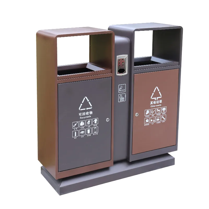GY Outdoor Trash Bin Garbage Bin Stainless Steel Classification Large Trash Can Outdoor Property Real Estate Customization
GY Outdoor Trash Bin Garbage Bin Stainless Steel Classification Large Trash Can Outdoor Property Real Estate Customization