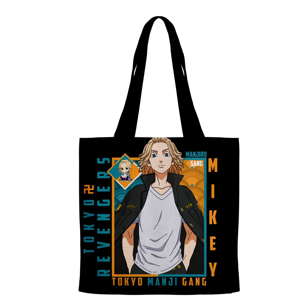 Новинка 2021, сумка-тоут с объемным рисунком Токийский Мстители, дорожная сумка унисекс через плечо, многоразовые складные ручные сумки для п... 
Новинка 2021, сумка-тоут с объемным рисунком Токийский Мстители, дорожная сумка унисекс через плечо, многоразовые складные ручные сумки для п...