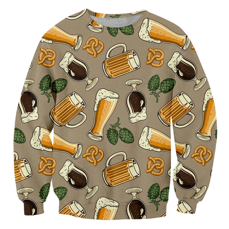 IFPD 3D Male Sweatshirts Men's Beer Full Printed Cheers Long Sleeves Shirt Fashion Tracksuits Streetwear Harajuku Pullover
IFPD 3D Male Sweatshirts Men's Beer Full Printed Cheers Long Sleeves Shirt Fashion Tracksuits Streetwear Harajuku Pullover