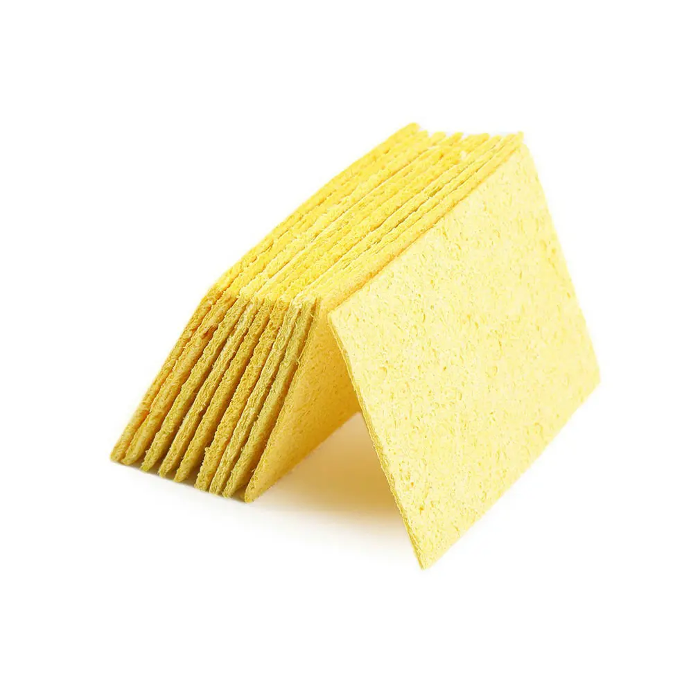 10 pcs High Temperature Enduring Condense Electric Welding Soldering Iron Cleaning Sponge Yellow Search
10 pcs High Temperature Enduring Condense Electric Welding Soldering Iron Cleaning Sponge Yellow Search