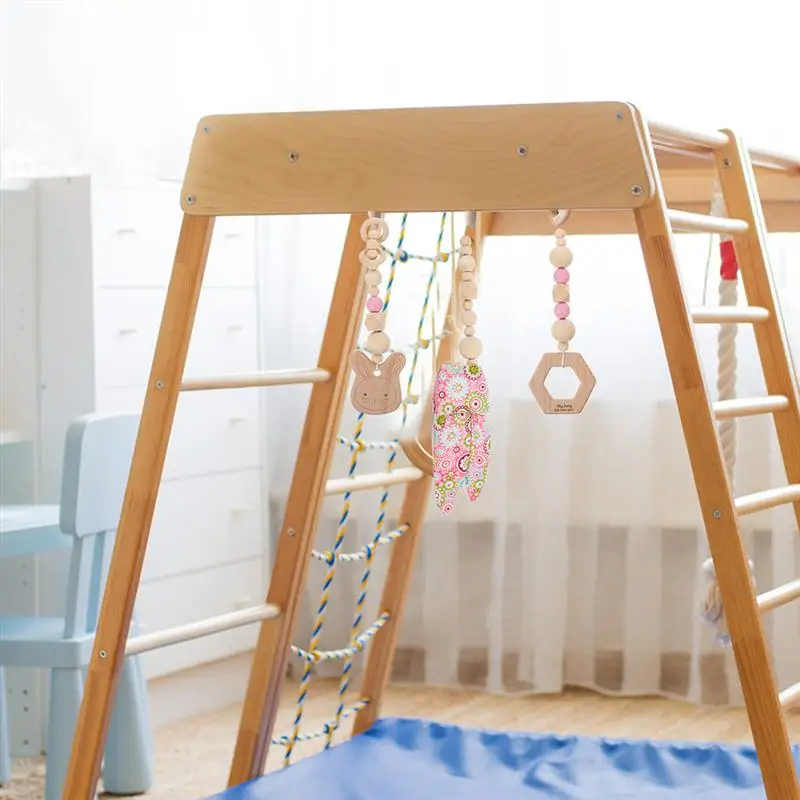 2pcs Baby Gym Rack Toys Baby Fitness Equipment Wooden Hanging Ornament Decor
2pcs Baby Gym Rack Toys Baby Fitness Equipment Wooden Hanging Ornament Decor
