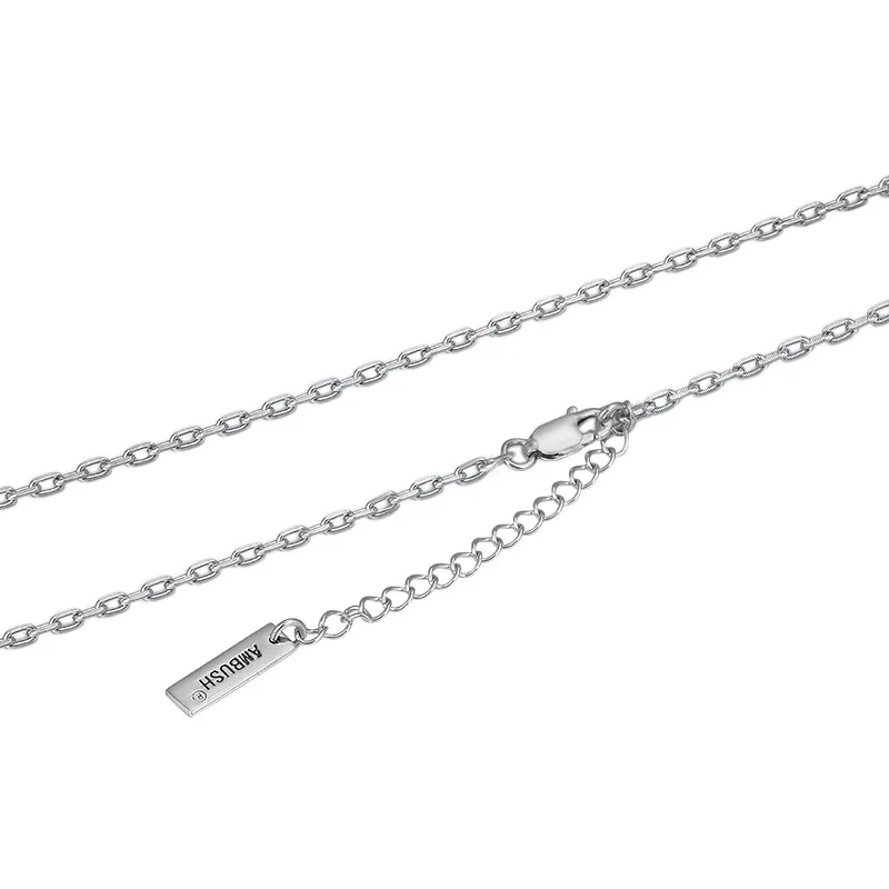 Personality Trend Necklace Silver 925 Versatile 925 Sterling Silver Necklace Letter Brand 2mm Unisex 925 Retro Necklace
Personality Trend Necklace Silver 925 Versatile 925 Sterling Silver Necklace Letter Brand 2mm Unisex 925 Retro Necklace