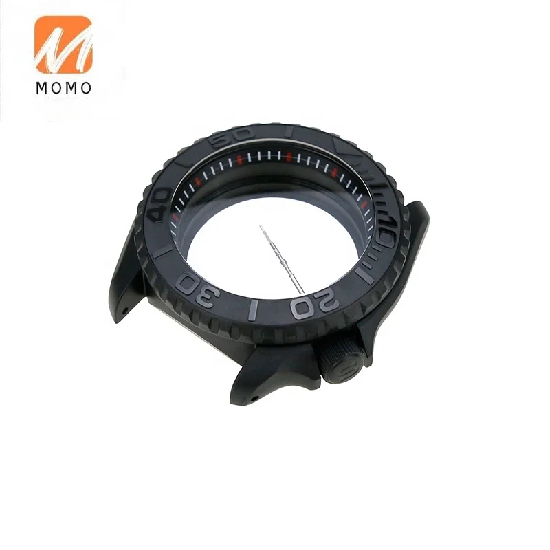 20ATM 316L Stainless Steel SKX007 4H Clock Crown With bezel Caseback Diving Watch Case Matte Black
20ATM 316L Stainless Steel SKX007 4H Clock Crown With bezel Caseback Diving Watch Case Matte Black