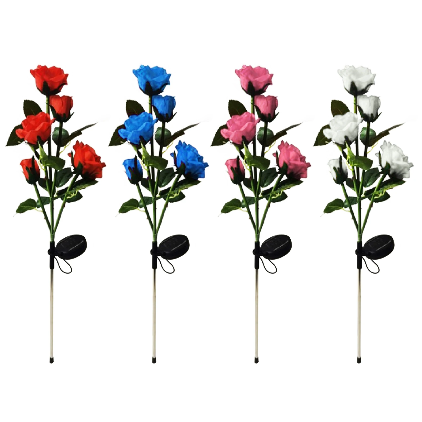 LED Solar Simulation Rose Flower Light Home Decorative Flower Lights Garden Decoration Lawn Lamp Waterproof Landscape Rose Light
LED Solar Simulation Rose Flower Light Home Decorative Flower Lights Garden Decoration Lawn Lamp Waterproof Landscape Rose Light