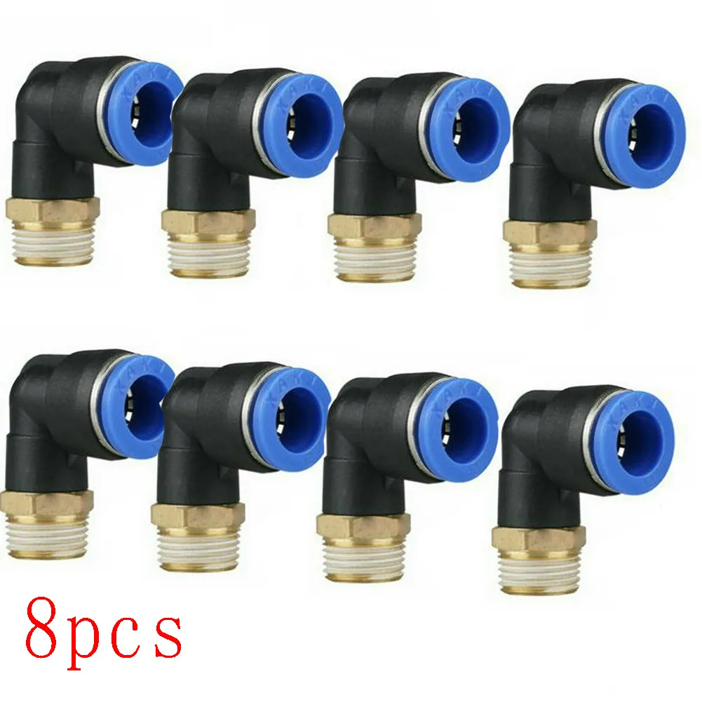 1/8 L Fitting 8PCS Accessories Changer Machine Connector Tube Parts Practical Replacement
1/8 L Fitting 8PCS Accessories Changer Machine Connector Tube Parts Practical Replacement