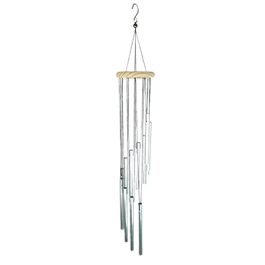 12 Tubes Wind Chimes Metal Wind Bells Nordic Classic Handmade Ornament Garden Patio Outdoor Wall Hanging Home Decor 8.5x59cm
12 Tubes Wind Chimes Metal Wind Bells Nordic Classic Handmade Ornament Garden Patio Outdoor Wall Hanging Home Decor 8.5x59cm