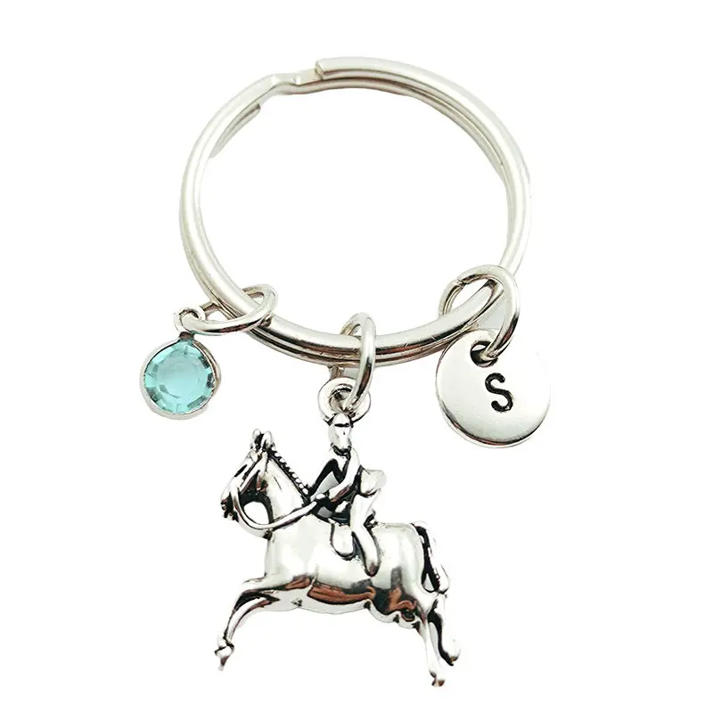 Knight Creative Initial Letter Monogram Birthstone Keychains Keyrings Fashion Jewelry Women Gifts Accessories Pendants
Knight Creative Initial Letter Monogram Birthstone Keychains Keyrings Fashion Jewelry Women Gifts Accessories Pendants