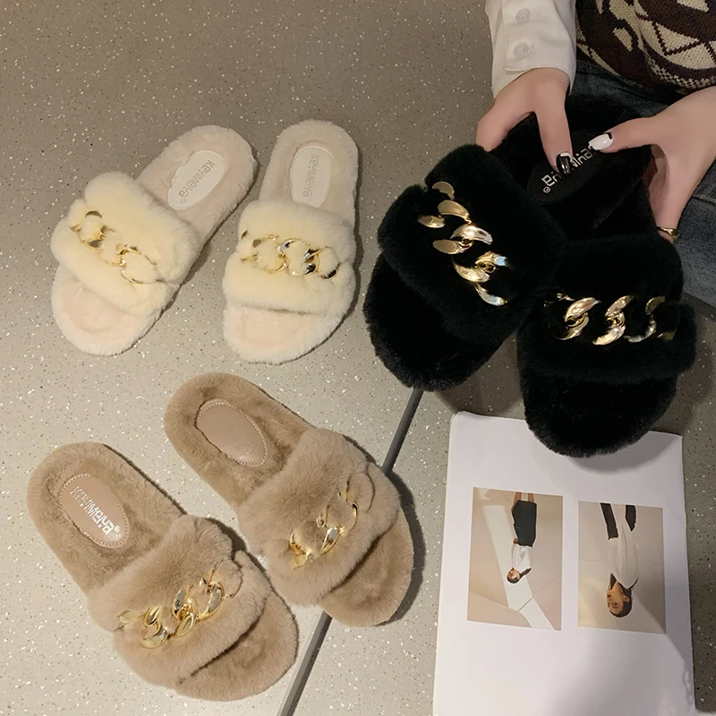 Shoes Slippers Casual Slipers Women Flock Slides Fur Flip Flops Luxury Flat 2021 Plush Rubber PU Rome Fabric Basic Autumn
Shoes Slippers Casual Slipers Women Flock Slides Fur Flip Flops Luxury Flat 2021 Plush Rubber PU Rome Fabric Basic Autumn