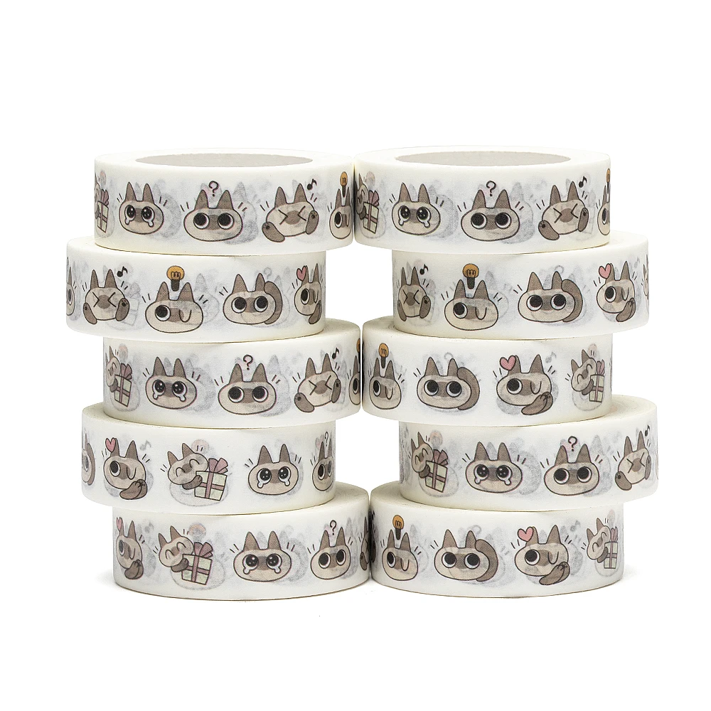 NEW 10pcs/Lot 15mm x 10m Cute Small Bean Paste Animals Scrapbook Paper Masking Adhesive Washi Tape set designer mask
NEW 10pcs/Lot 15mm x 10m Cute Small Bean Paste Animals Scrapbook Paper Masking Adhesive Washi Tape set designer mask
