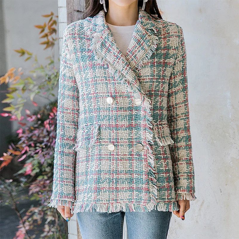Temperament Celebrity Style Tweed Short Jacket Women 2021 Autumn Winter New Casual Retro Jacket Women Elegant Simple Female Top
Temperament Celebrity Style Tweed Short Jacket Women 2021 Autumn Winter New Casual Retro Jacket Women Elegant Simple Female Top