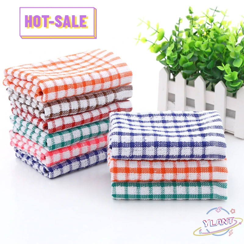 YLANT Water Absorbent Cotton Jacquard Plaid Towel Kitchen Towel Tea Towel Kitchen Dish Towels Kitchen Cleaning Tools 
YLANT Water Absorbent Cotton Jacquard Plaid Towel Kitchen Towel Tea Towel Kitchen Dish Towels Kitchen Cleaning Tools